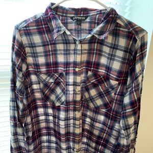 Plaid Express long sleeve shirt